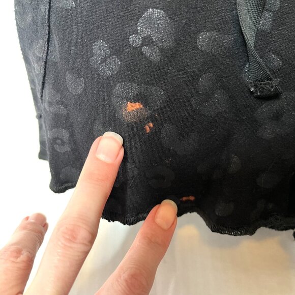 Cheetah Print Shorts Size Small Lounge Pants Festival Handmade Animal Leopard S - Picture 3 of 14